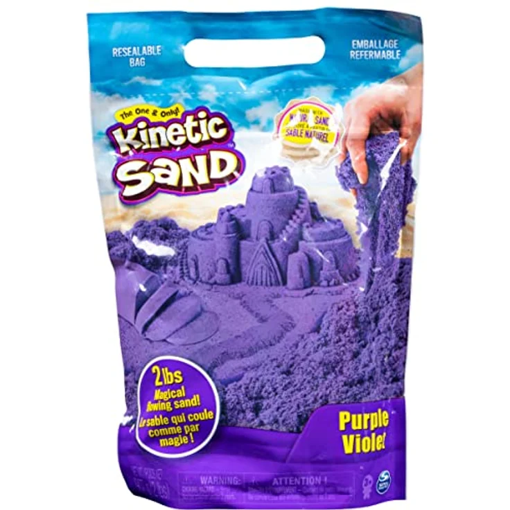 Spin Master Kinetic Sand Colour Bag Lila 907 Gramm – Bild 2
