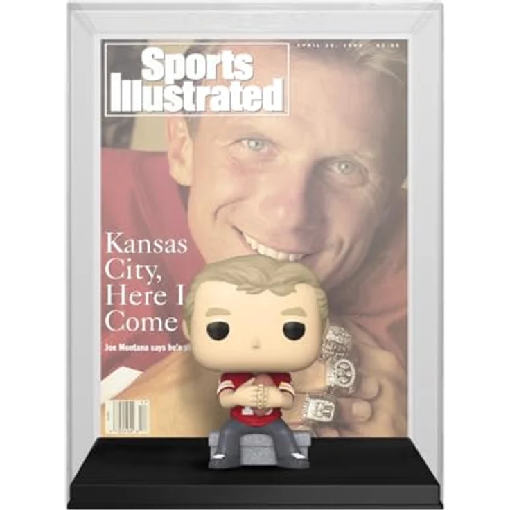 Funko Cover Sports Illustrated Joe Montana, Sammelfigur für Fans des Funko POP! Universums, voraussichtliches Release Datum: 28. Juni 2024 – Bild 2