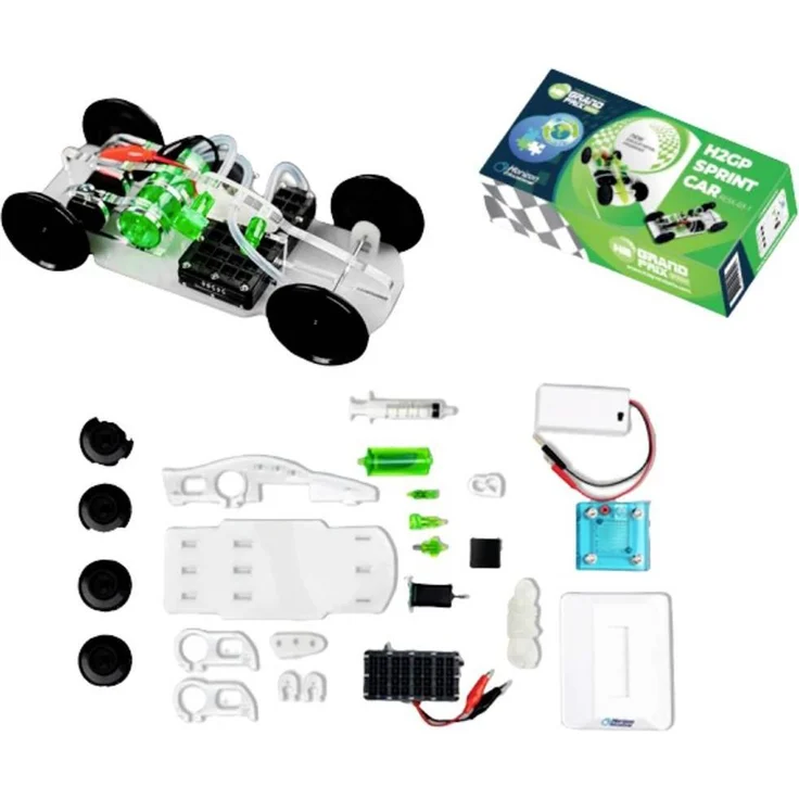 Horizon Educational RESK-03-1 Brennstoffzelle, Experimentierkasten für Wasserstoffauto im Maßstab 1:20, inkl. H2GP Sprint Car Kit