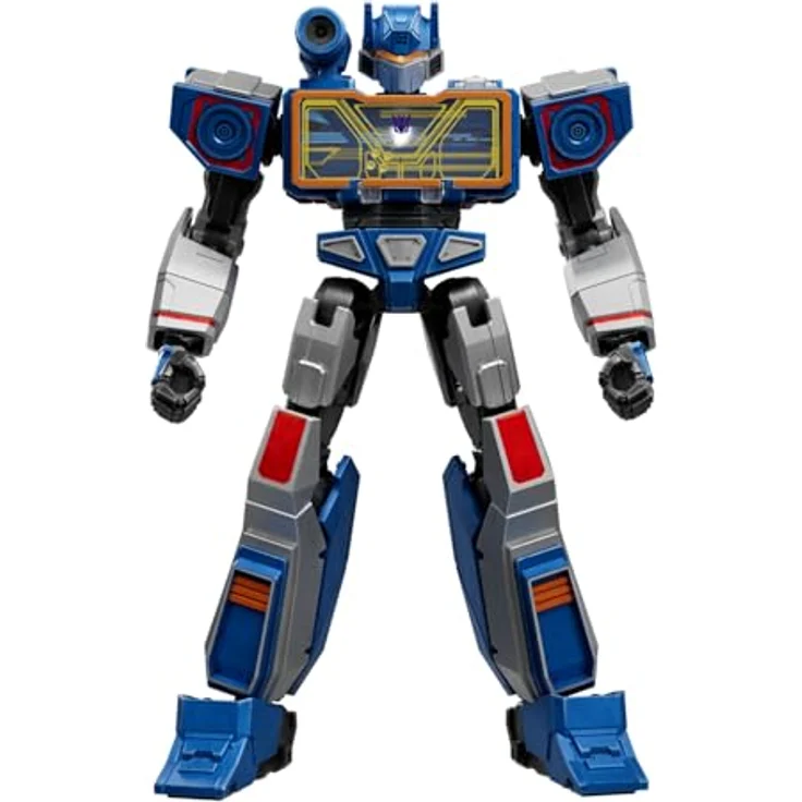 Blokees Transformers Soundwave-Figur, Bausatz mit 85 beweglichen Teilen, beleuchtete Augen und Brust, ab 12 Jahren – Bild 7