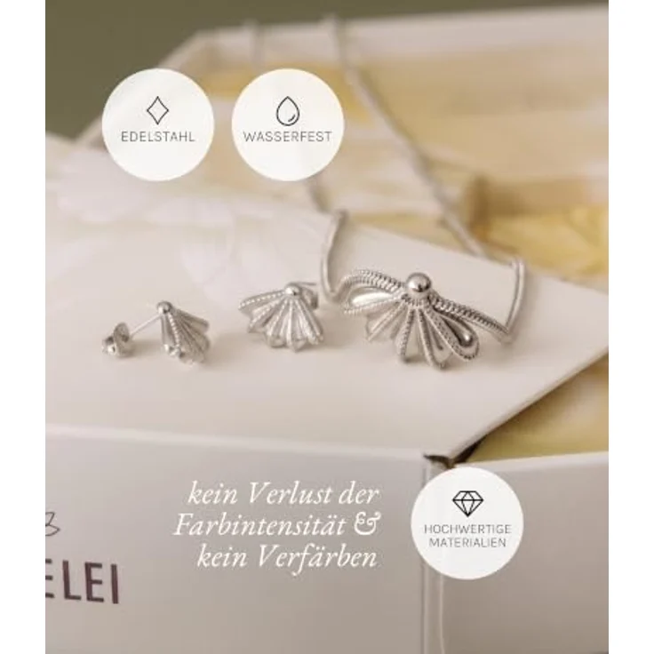 Purelei Schmuck Adventskalender 2026 für Frauen – 100% Edelstahl, Silber, bestehend aus 4 Modulen – Bild 5