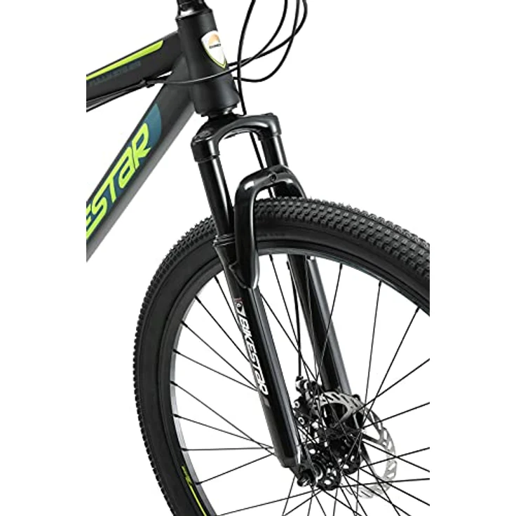 BIKESTAR Fully Mountainbike Shimano 21 Gang Schaltung, Scheibenbremse 29 Zoll Reifen | 19 Zoll Rahmen MTB Vollgefedert | Schwarz – Bild 4