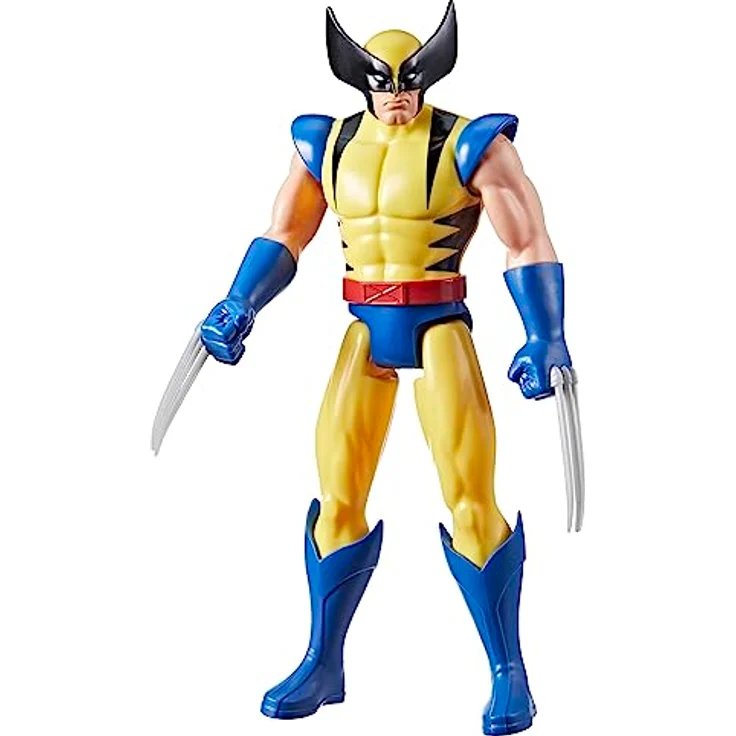 Marvel X-Men Wolverine Titan Hero Serie Action-Figur, 28,5 cm groß mit 5 Bewegungspunkten, ab 4 Jahren, Superhelden-Spielzeug – Bild 1