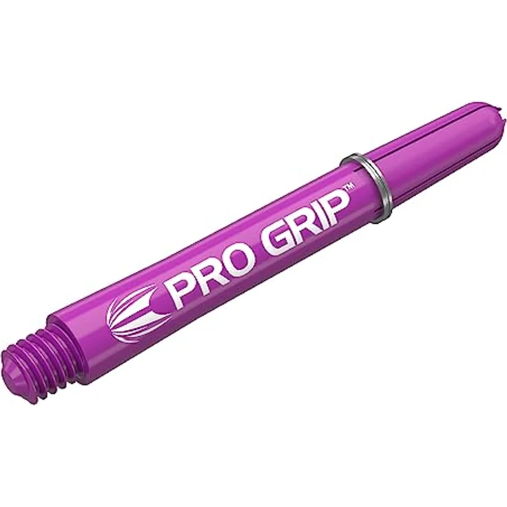 Target Darts Pro Grip Dartschäfte Kurt, lila, 9-teiliges Set mit maximierter Flugstabilität und universal kompatiblen 2BA-Gewinde – Bild 2