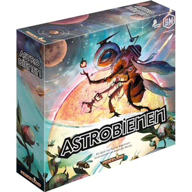 Feuerland Spiele Astrobienen, Brettspiel mit 20 einzigartigen Fraktionen, auf Deutsch, für 1-5 Spieler, 60-90 Minuten Spieldauer