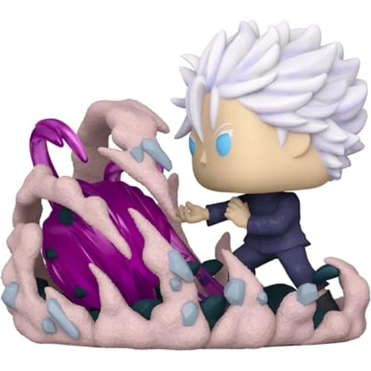 Funko Pop! Deluxe: JJK - Satoru Gojo (HT: Purple) - Vinyl-Sammelfigur für Jujutsu Kaisen Fans – Bild 2