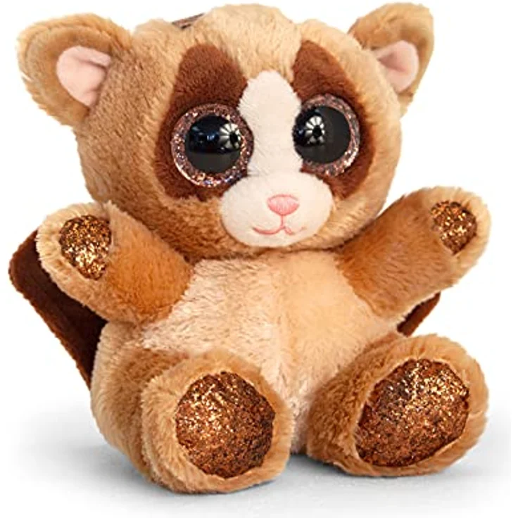 Keel Toys SF6643 Animotsu-Sugar Gleiter, 15 cm - Sammlerstück mit großen Augen, aus recyceltem Polyester, 15 cm, pastellfarben – Bild 1