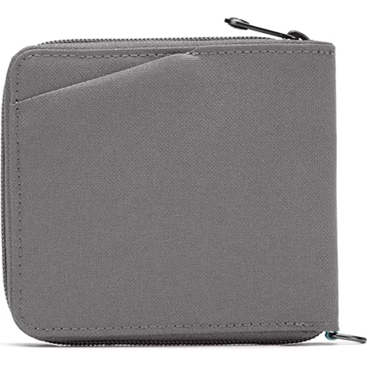 Pacsafe RFIDsafe Zip Around Wallet, Geldbörse mit RFID-Blocker Schutz, steinfarben (taupe) – Bild 3