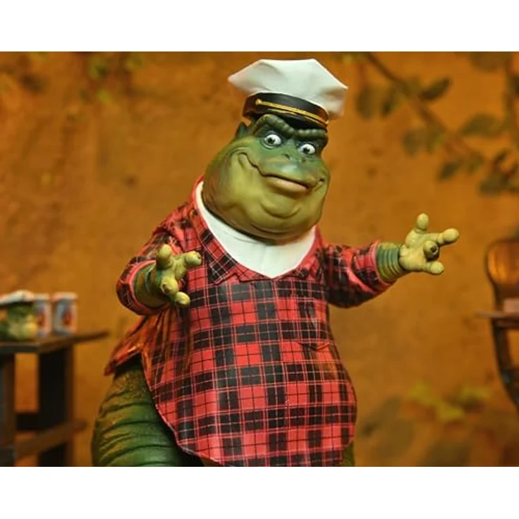 NECA Actionfigur Dinosaurs, Die Dinos, mit viel Zubehör in Fensterbox, Größe ca. 18 cm – Bild 8
