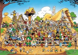 Ravensburger Puzzle 12000473 Asterix Familienfoto - 1000 Teile