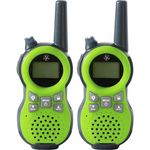 Haba Walkie Talkie Terra Kids, Walkie Talkie mit LED-Lampe, 5 km Reichweite, 8 Kanäle, abnehmbarer Gürtelclip