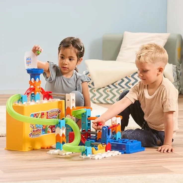 Vtech Marble Rush - Build & Store Box Set M400, Kugelbahn mit hoher Qualität, ideal als Geschenk, unterstützt Spiel und Phantasie – Bild 5