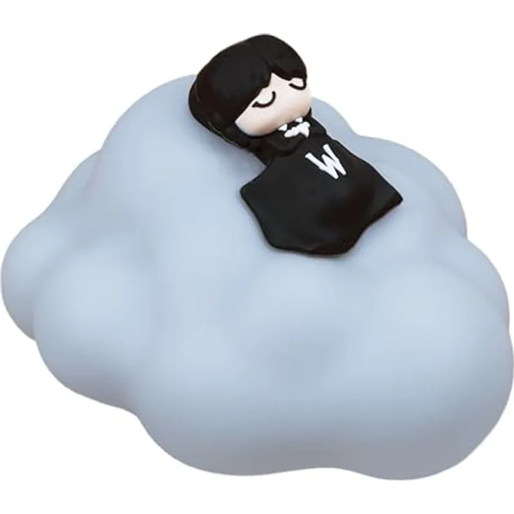 Blue Sky Wednesday - Dekorative Wolken-Lampe, Akku, 15 cm, Touch-Steuerung mit 3 Helligkeitsstufen