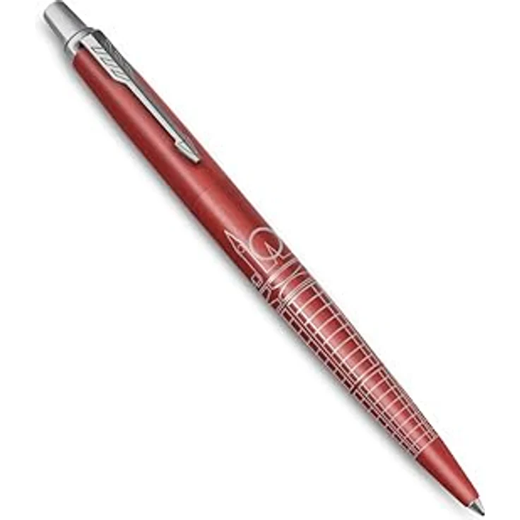 Parker Pen Parker Jotter SE London, Kugelschreiber mit roter Lackierung, Lasergravur Londoner Skyline, limitierte Sonderedition – Bild 4