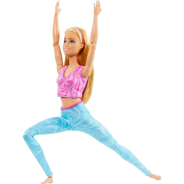 Barbie Anziehpuppe Made to Move - mit blondem Haar, beweglich mit 22 Gelenken – Bild 3