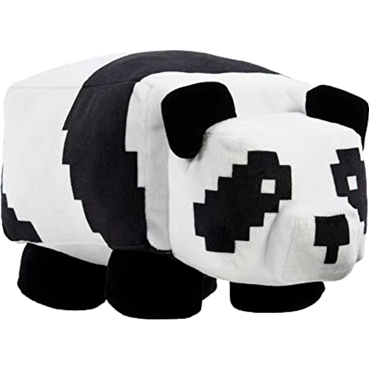 MINECRAFT Basic - Panda-Plüschfigur - Weicher vom Videospiel inspirierter Charakter als Sammelspielzeug, ca. 20 cm groß, für Kinder ab 3 Jahren, HLN10 – Bild 4