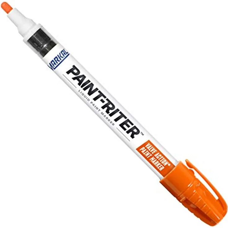 Markal Valve Action Paint Marker, Orange