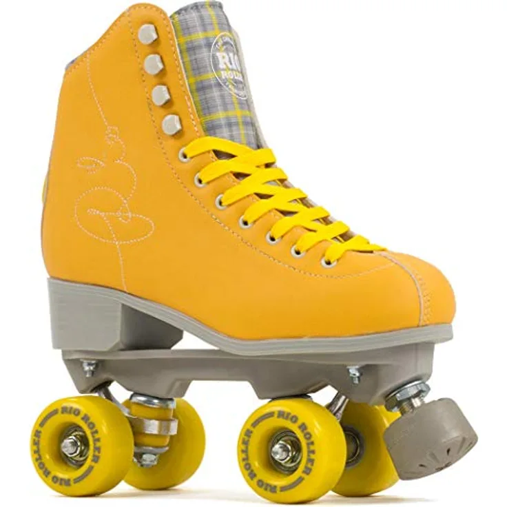 Rio Roller Signature Childrens Rollschuhe für Kinder, Unisex, RIO280, Gelb (Yellow), 35.5