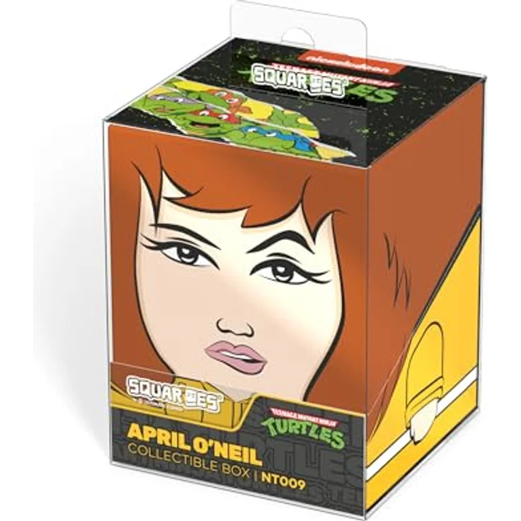 Ultimate Guard Squaroes SQR-030001-254-011-00 Teenage Mutant Ninja Turtles™ NT009 Deck-Box, April Edition, für bis zu 100 Spielkarten, nachhaltig hergestellt – Bild 9