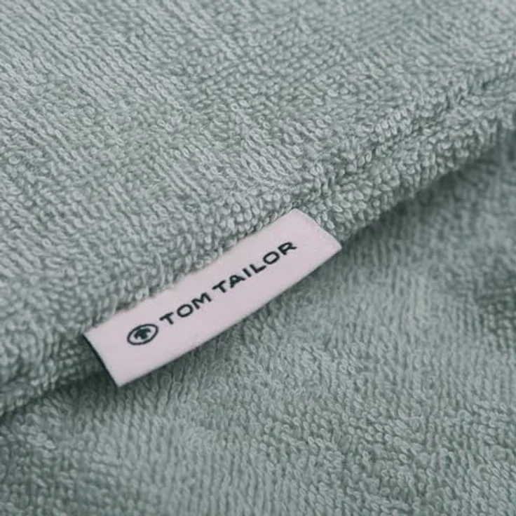 TOM TAILOR HOME Badeponcho COLOR BATH, Midilänge, Frottier, Kapuze mit Kordel, Bauchtasche, saugstark aus 100% Baumwolle, auch in Kindergrößen – Bild 4