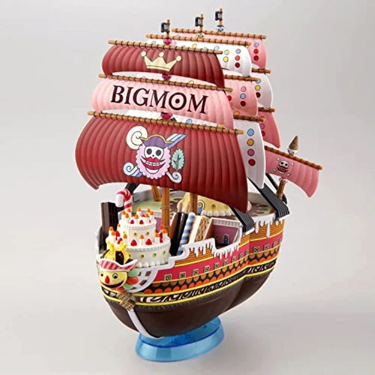 Bandai Sammelfigur One Piece - Queen Mama Chanter, Grand Ship Collection, Modellbausatz von Big Mom – Bild 2