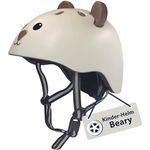 HUDORA Kinderhelm Beary - Bequemer XXS/XS Fahrradhelm mit Bären-Motiv, für Mädchen & Jungen - Preisvergleich