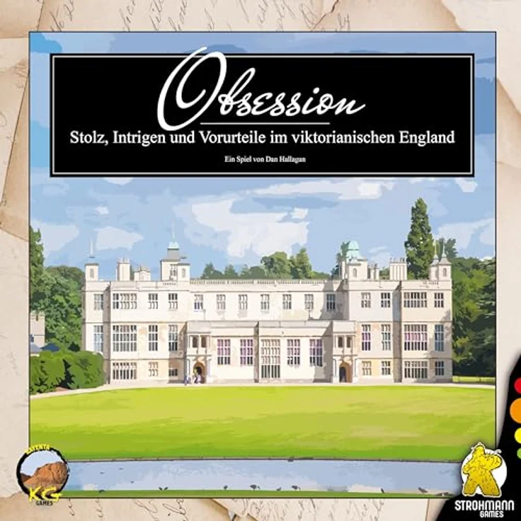 Strohmann Games, Obsession, Expertenspiel, Strategiespiel, 1-4 Spieler, Ab 14+ Jahren, 30-90 Minuten, Deutsch – Bild 2