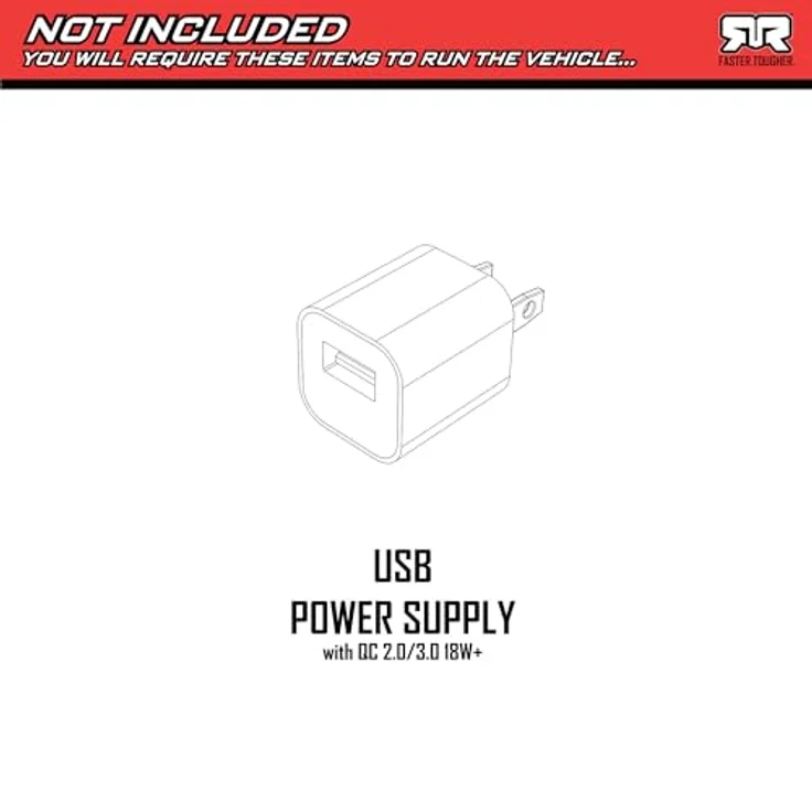 ARRMA Mojave Grom Ferngesteuertes Auto, RC Auto 1/18, bürstenloser Motor über 30 km/h, inkl. Akku und Zubehör, Rot-Schwarz – Bild 2
