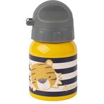 Sigikid 25376 Edelstahl Trinkflasche Tiger 250ml - Empfohlen für Kinder ab 1 Jahr, robust, auslaufsicher, bruchfest