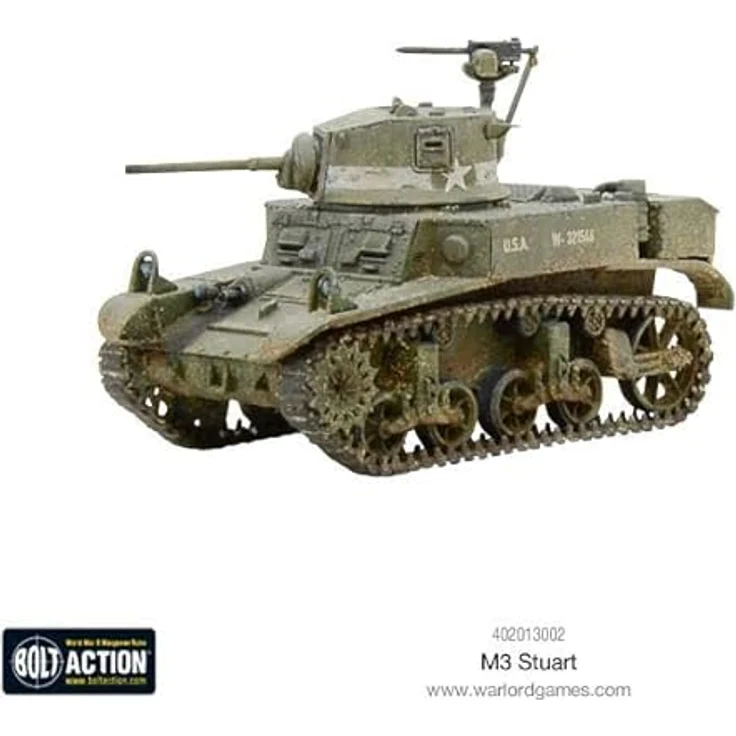 Warlord Games 402013002 US Army Zubehör, Bolt Action 2 M3 Stuart - EN – Bild 2