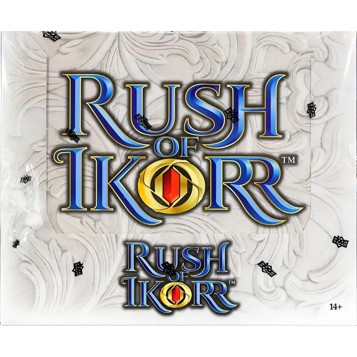 The Upper Deck Company Rush of Ikorr - Shattered Chaos Starter Englisch, 54 Karten, 3v3-Teamkämpfe, inklusive Booster Pack