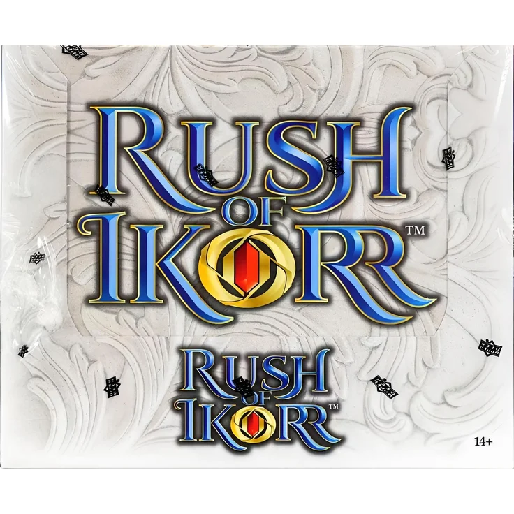 The Upper Deck Company Rush of Ikorr - Shattered Chaos Starter Englisch, 54 Karten, 3v3-Teamkämpfe, inklusive Booster Pack