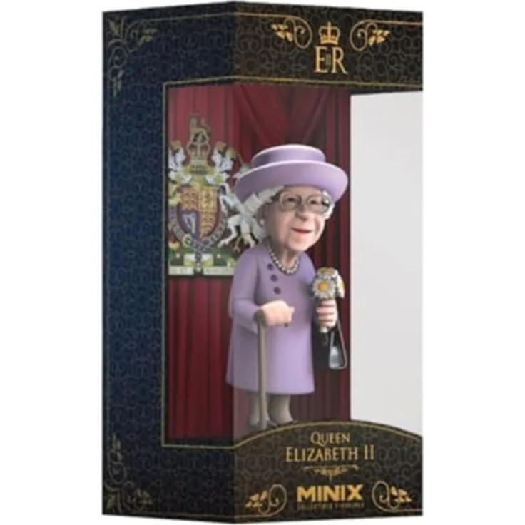 MINIX COLLECTIBLE FIGURINES, QUEEN ELIZABETH II - 12 cm Sammelfigur, Ab 17+ Jahren, Deutsch - Preisvergleich
