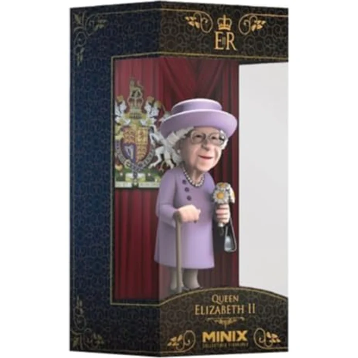MINIX COLLECTIBLE FIGURINES, QUEEN ELIZABETH II - 12 cm Sammelfigur, Ab 17+ Jahren, Deutsch - Preisvergleich – Bild 1