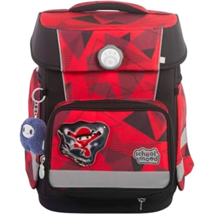 SCHOOL-MOOD® Schulranzen Champion Maxx Pro, 7-teiliges Set aus PET, 22 L, inklusive Turnbeutel und Etui – Bild 2