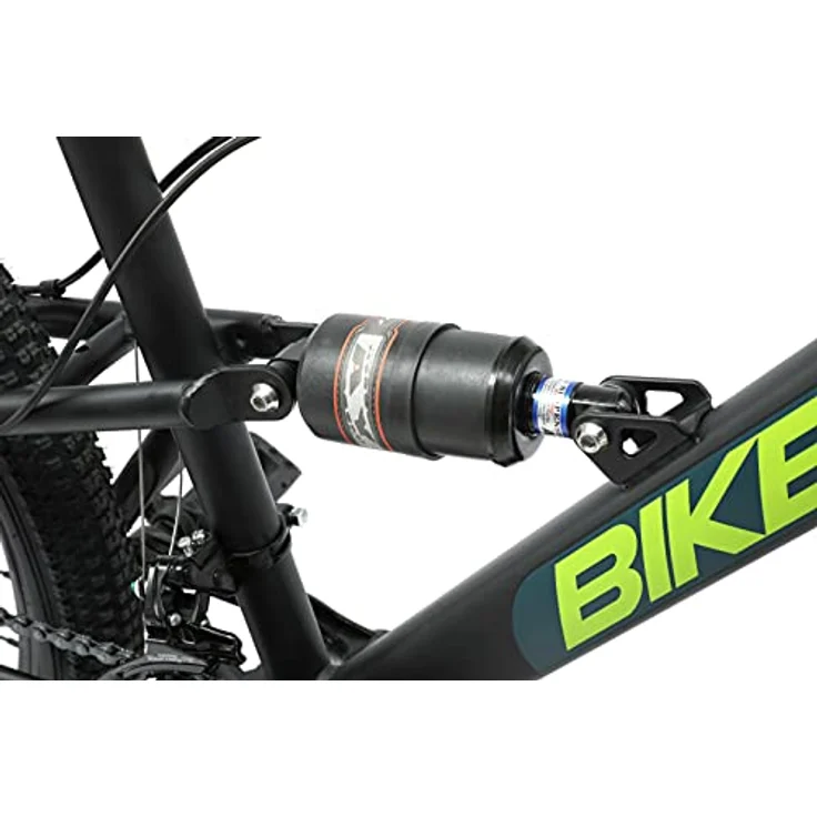 BIKESTAR Fully Mountainbike 27,5 Zoll | 17 Zoll Rahmen, 21 Gang Shimano Schaltung, Scheibenbremse | Schwarz – Bild 6