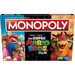 Hasbro Gaming Monopoly Super Mario Bros. Film Edition, Brettspiel für Kinder, enthält Bowser Spielfigur