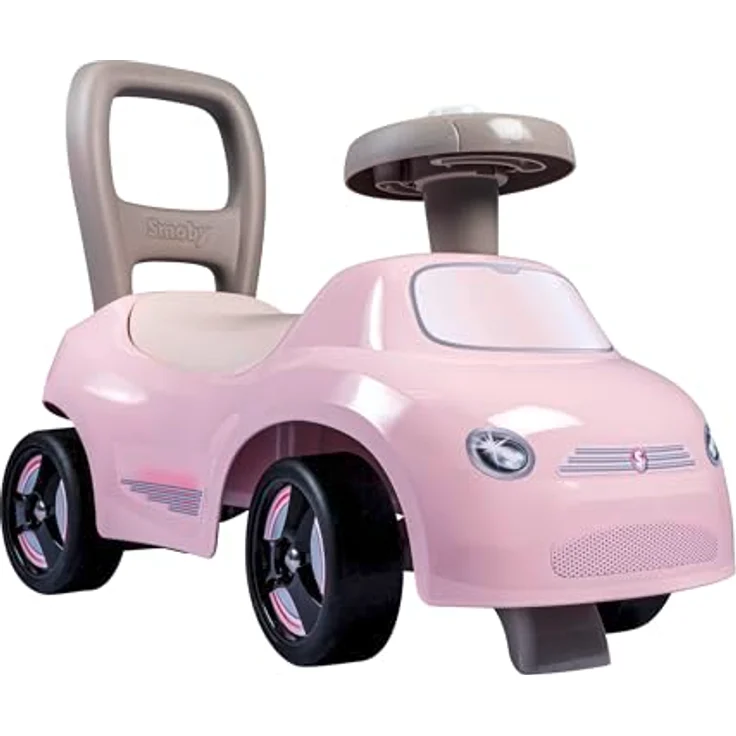 Smoby Mein erstes Auto, wendiges Rutscherfahrzeug mit Hupenlenkrad, Rückenstütze, Kippschutz und Staufach, für Kinder ab 10 Monaten – Bild 1