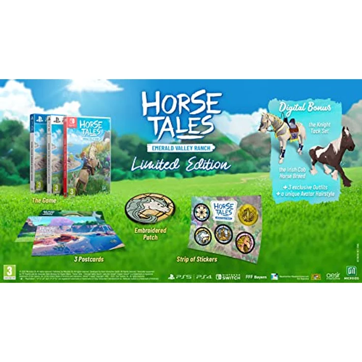 Microids Horse Tales: Emerald Valley Ranch Limited Edition, PS4 Spiel mit exklusiven Inhalten – Bild 2