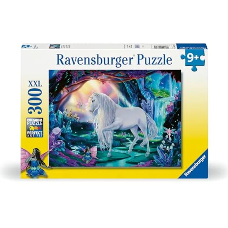 Ravensburger Kinderpuzzle - 12000870 Kristall-Einhorn - 300 Teile XXL Puzzle für Kinder ab 9 Jahren – Bild 1