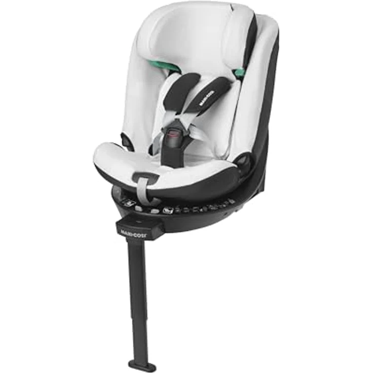 Maxi-Cosi Autositzbezug Emerald 360 S, Bio-Baumwolle, waschmaschinenfest, atmungsaktiv und feuchtigkeitsabsorbierend, Natural White – Bild 1