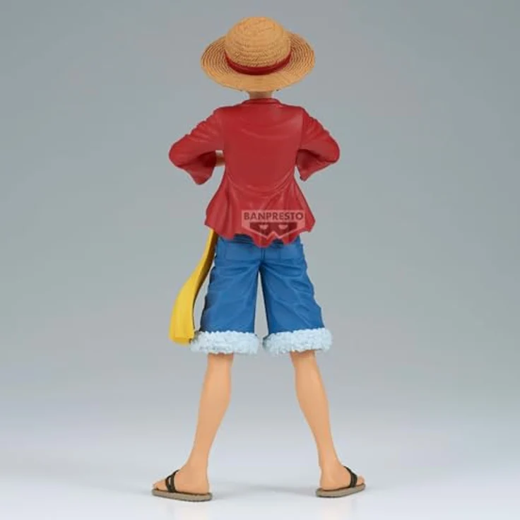 Banpresto BP29386P Monkey D. Luffy Actionfigur, 19 cm, PVC, mehrfarbig, für Anime-Fans, mit Basisständer – Bild 4