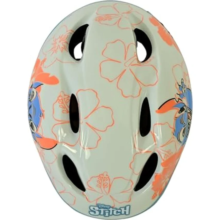 Fahrradhelm Kinder | Kinderhelm 3 Jahre | Gr. 52-56 | 220g Leicht | EPS Schaum | Klickverschluß & Belüftungsöffnungen | Sicher & Stylisch | TÜV/GS & CE EN 1078 geprüft (Disney Stitch) – Bild 5