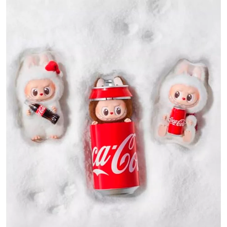 Pop Mart Labubu The Monster, Sammelfigur Coca Cola Special Edition Blind Box, Vinyl, neu/ungeöffnet – Bild 2