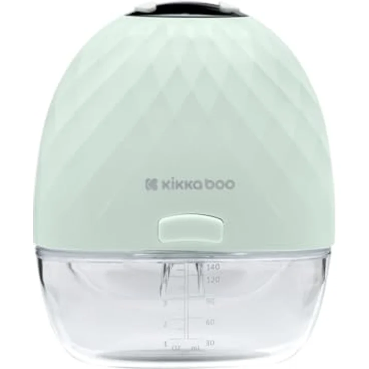 Kikkaboo tragbare Milchpumpe Winnie elektrisch 140 ml, Speicherfunktion, grün – Bild 2