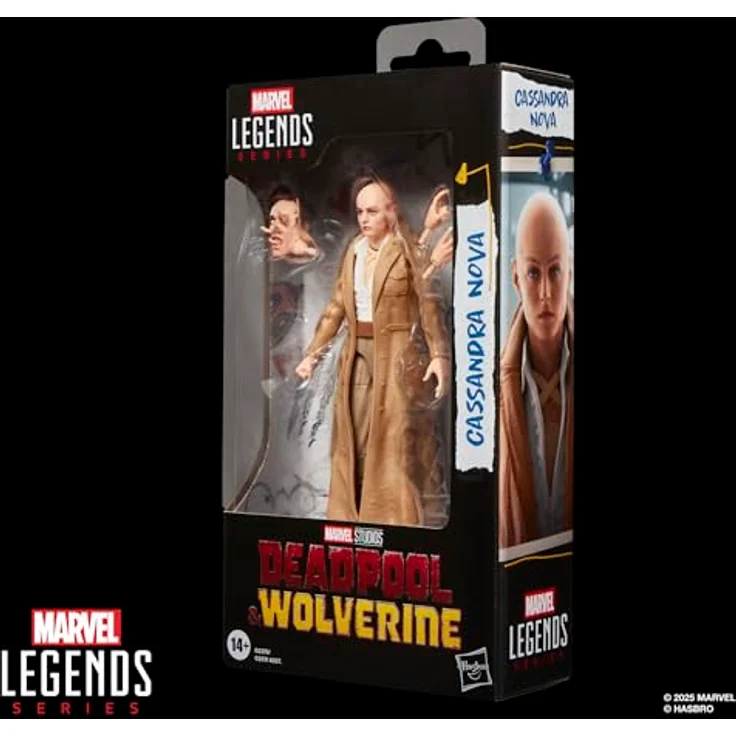 Hasbro Marvel Legends Cassandra Nova Actionfigur, 15 cm, vollbeweglich mit 3 Accessoires und Premium-Design – Bild 9