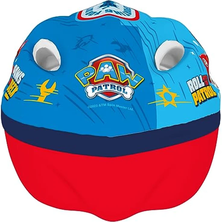 Kinder Fahrradhelm Paw Patrol Boys, hellblau, 52-56cm, Chase, Rubble, Marshall – Bild 4