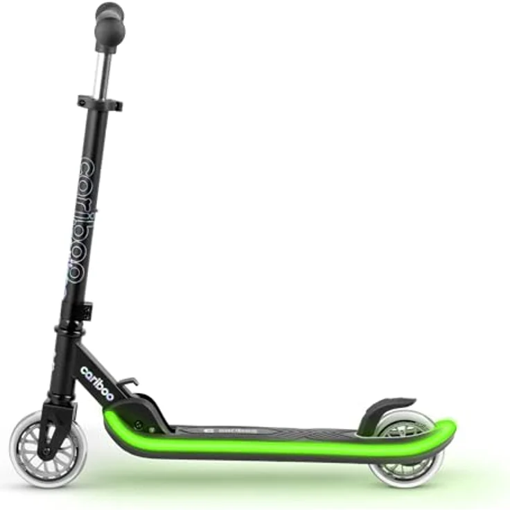 CARIBOO Cariboo LEDStar, Zweirad-Roller mit 11 LED-Modi und Bewegungssensor, klappbar – Bild 7