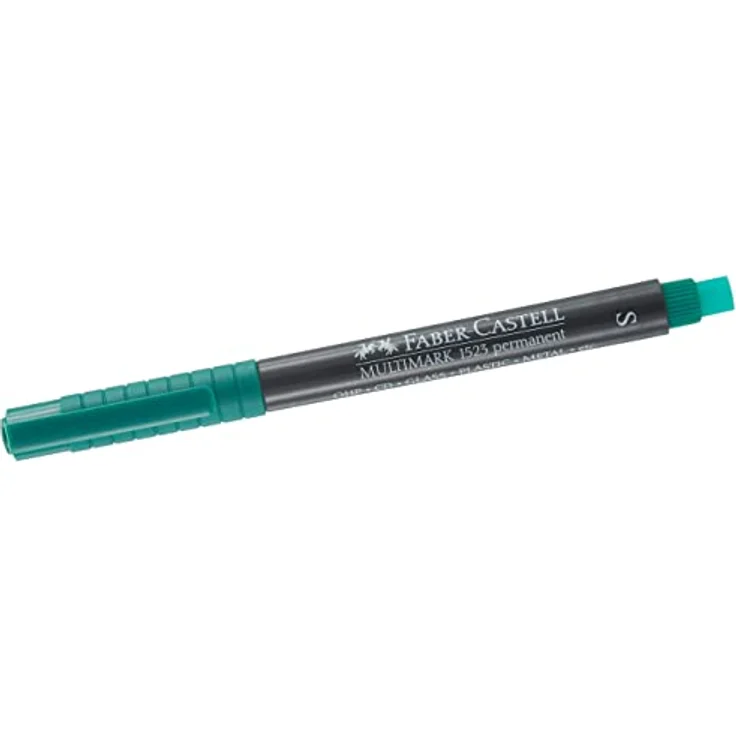 Faber-Castell 152363 - Marker Multimark S, permanent, grün – Bild 1