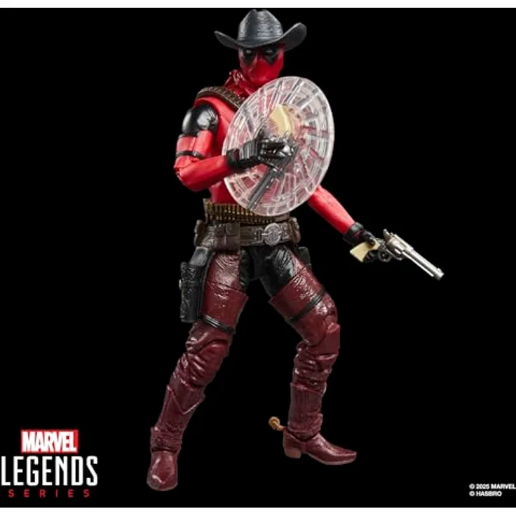 Marvel Legends Series Cowboypool, Action-Figur 15 cm mit 7 Accessoires und über 20 Bewegungspunkten, inspiriert von Deadpool & Wolverine – Bild 5